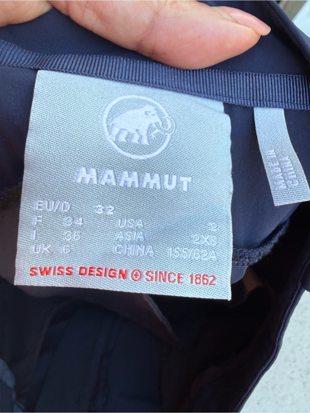 Mammut Womens Runbold Pant Size 2 - Picture 7 of 10